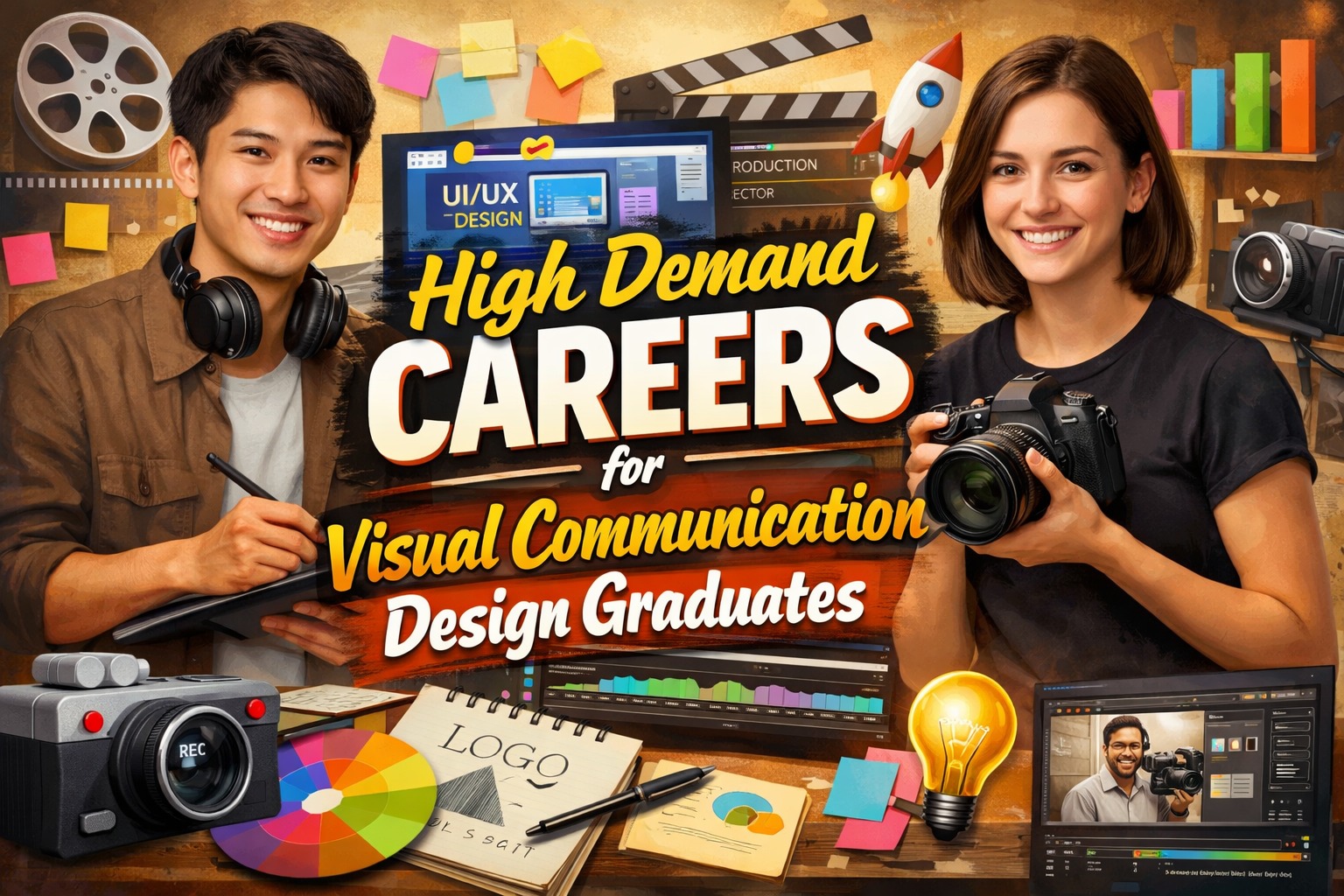 High Demand Careers for Visual Communication Design Graduates