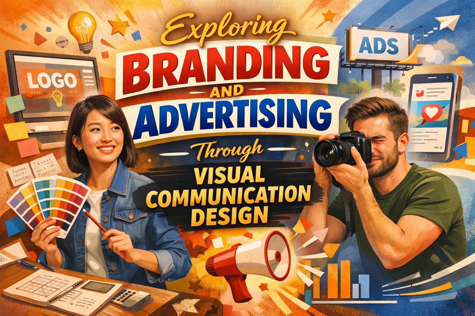 Exploring Branding and Advertising Through Visual Communication Design