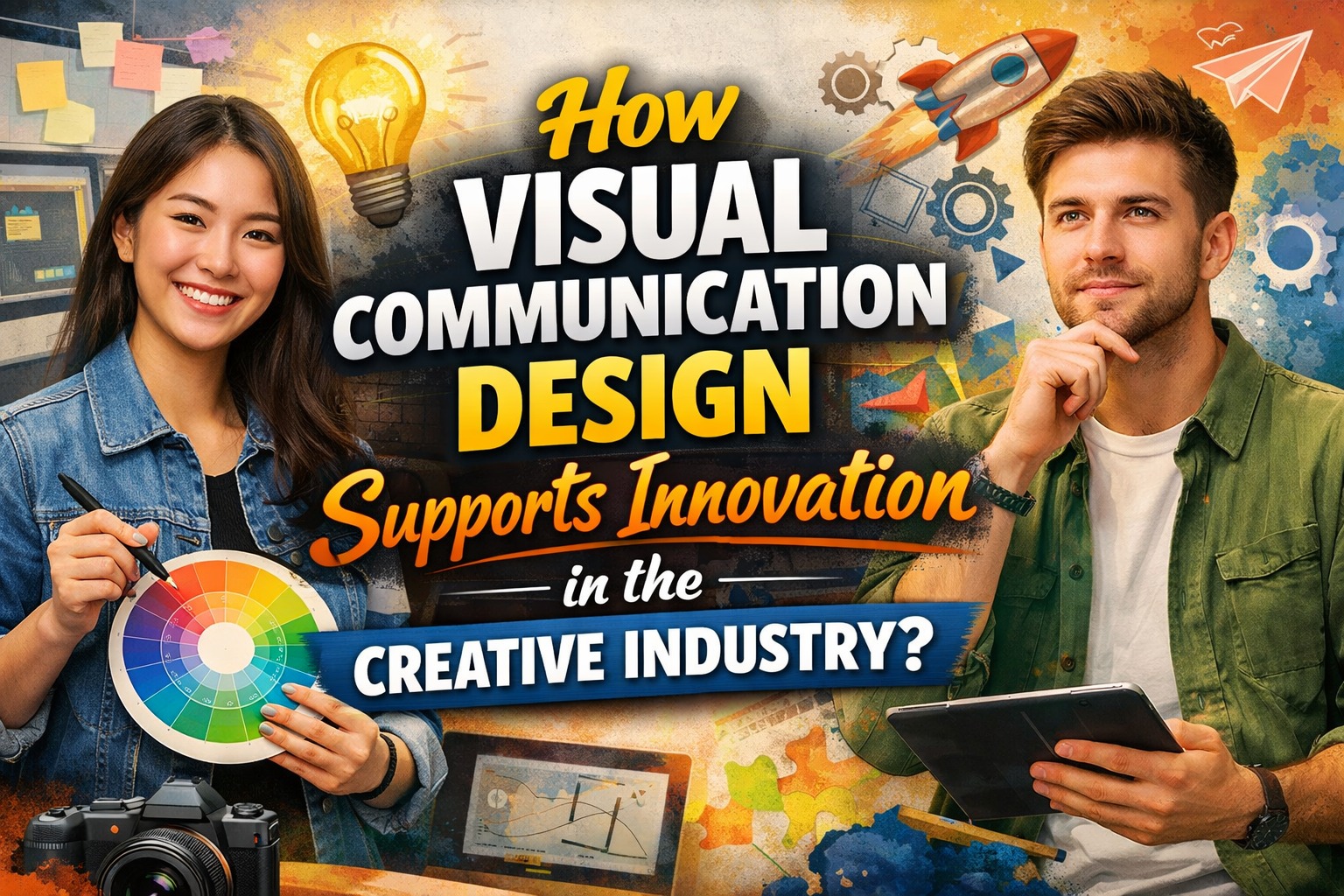 How Visual Communication Design Supports Innovation in the Creative Industry?