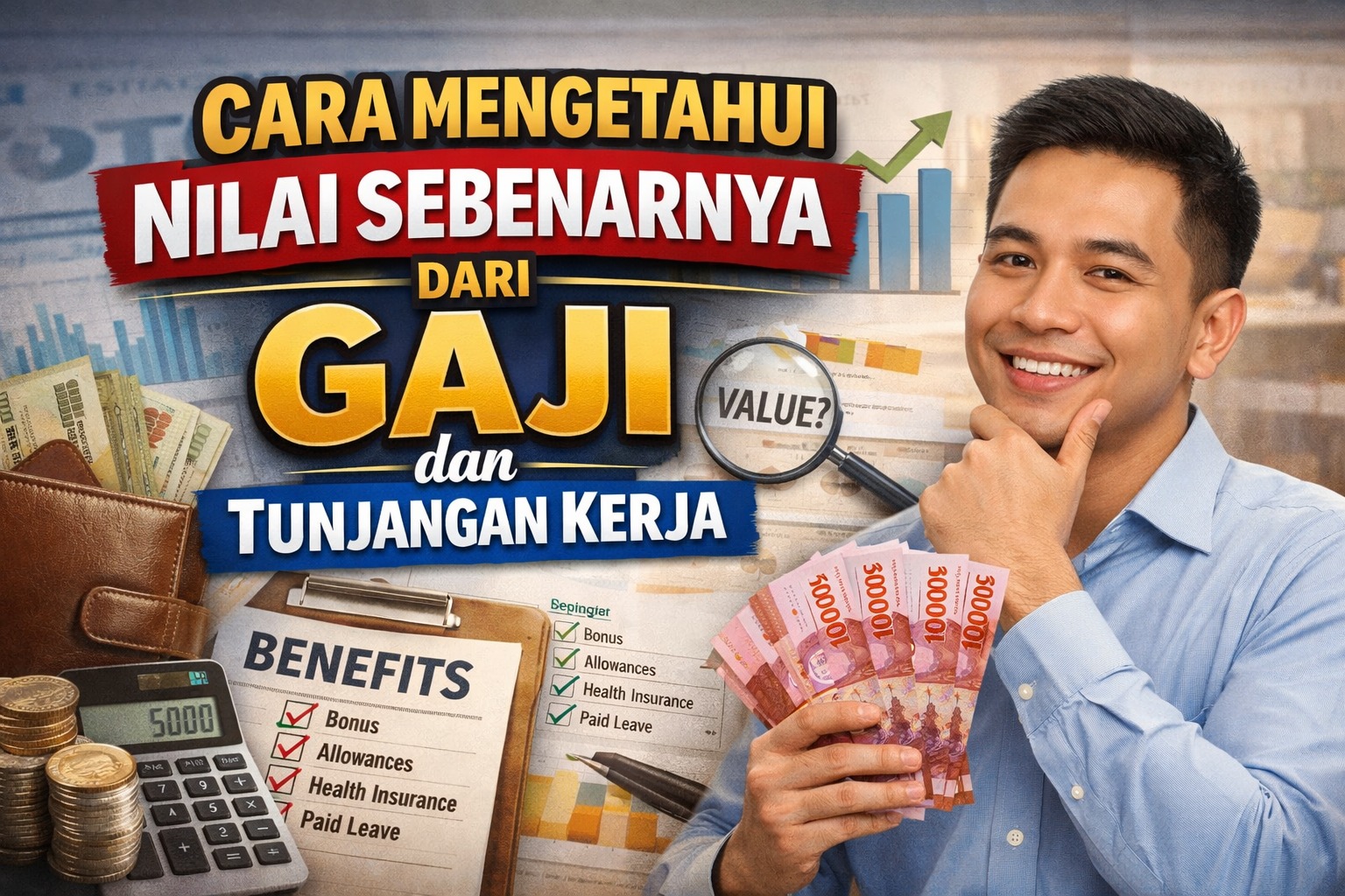 Cara Mengetahui Nilai Sebenarnya dari Gaji dan Tunjangan Kerja