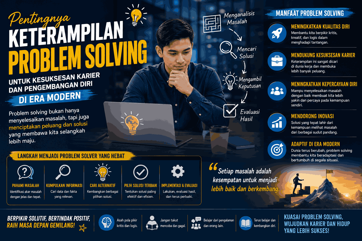 Pentingnya Keterampilan Problem Solving untuk Kesuksesan Karier dan Pengembangan Diri di Era Modern