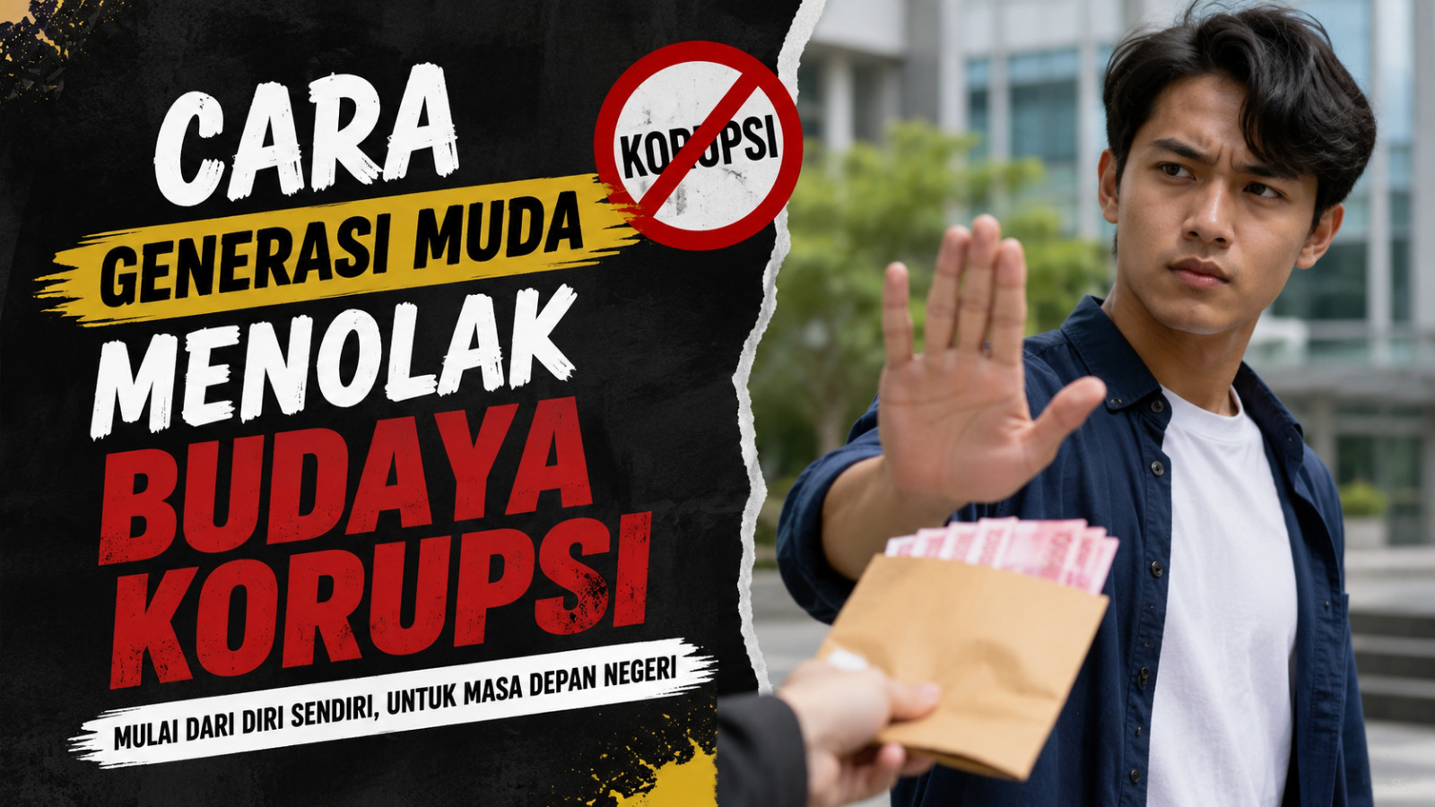 Cara Generasi Muda Menolak Budaya Korupsi