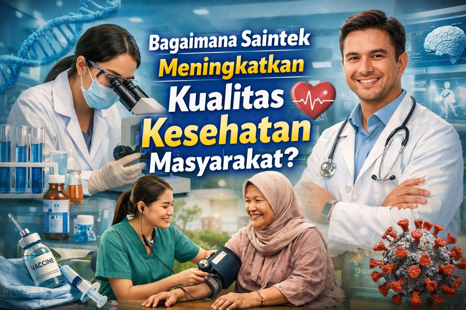 Bagaimana Saintek Meningkatkan Kualitas Kesehatan Masyarakat?