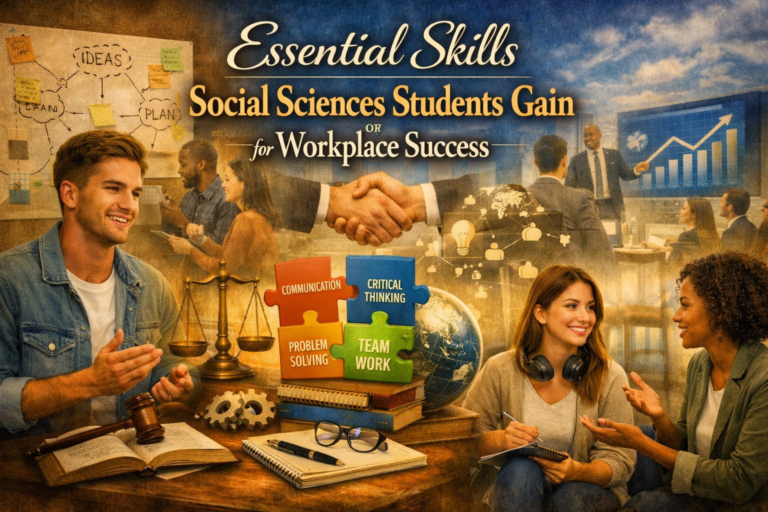 Essential Skills Social Sciences Students Gain for Workplace Success