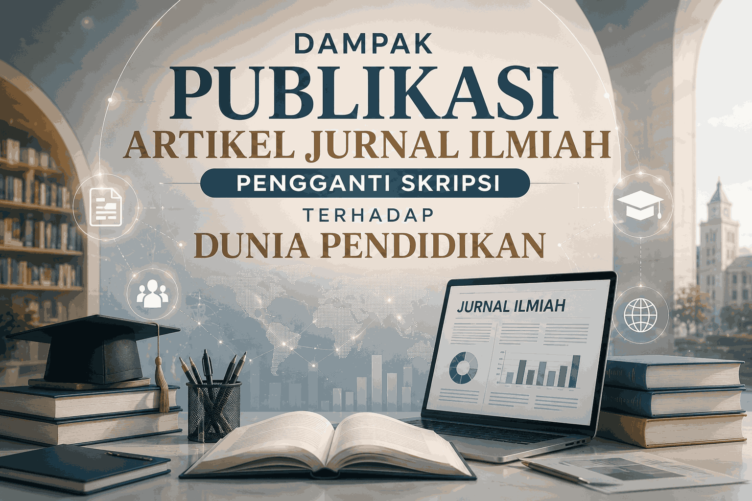 Dampak Publikasi Artikel Jurnal Ilmiah Pengganti Skripsi terhadap Dunia Pendidikan