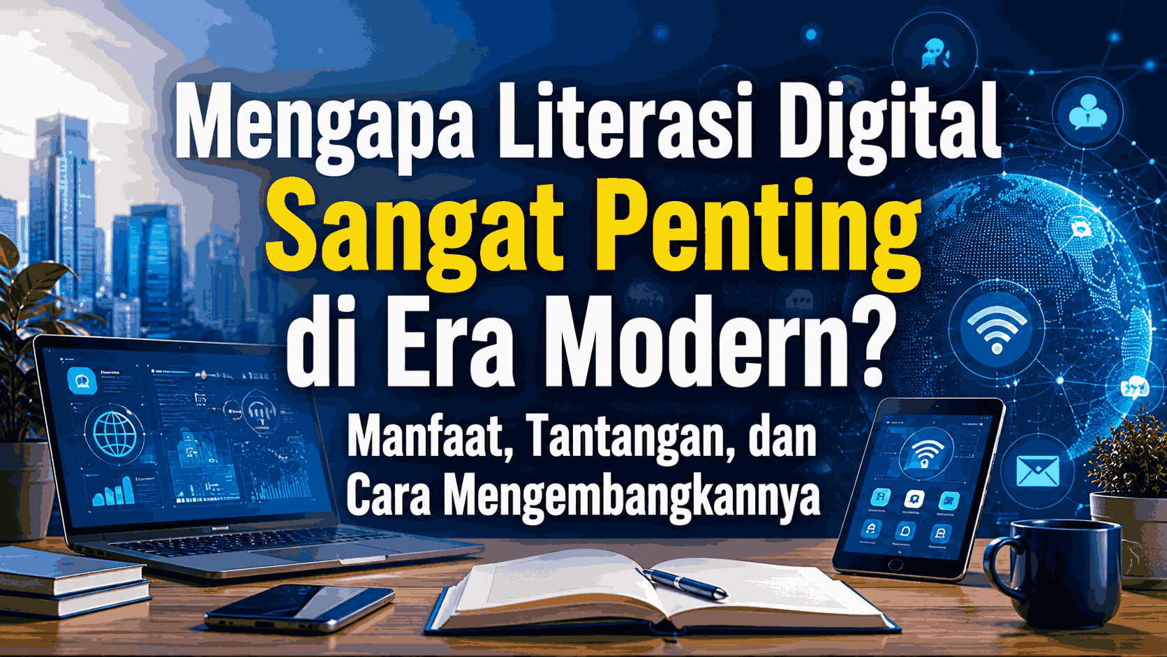 Mengapa Literasi Digital Sangat Penting di Era Modern? Manfaat, Tantangan, dan Cara Mengembangkannya