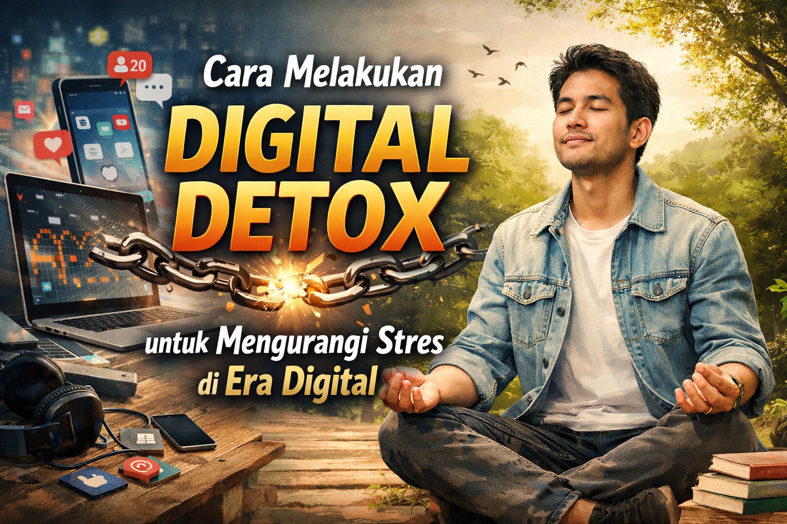 Cara Melakukan Digital Detox untuk Mengurangi Stres di Era Digital