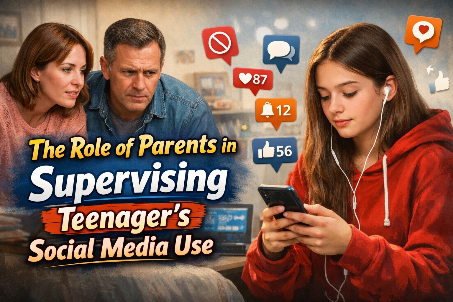 The Role of Parents in Supervising Teenager's Social Media Use