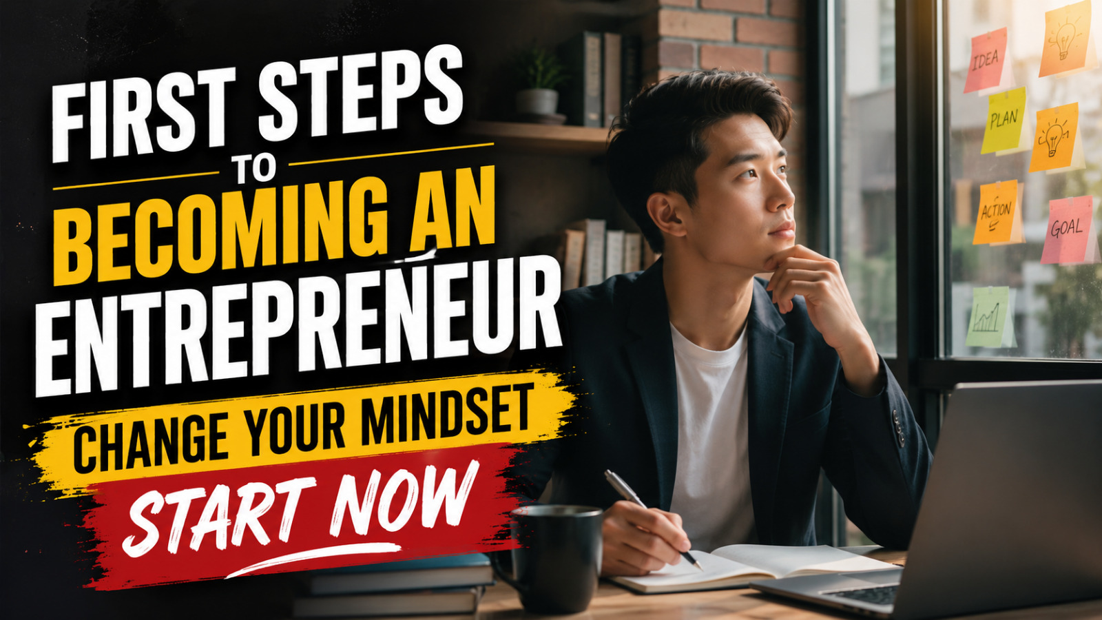 First Steps to Becoming an Entrepreneur Change Your Mindset Start Now