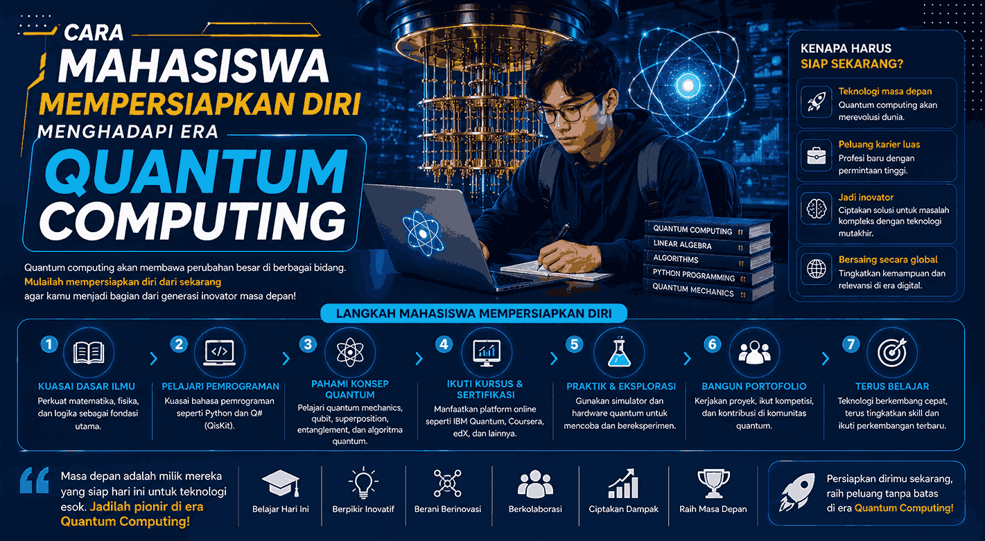 Cara Mahasiswa Mempersiapkan Diri Menghadapi Era Quantum Computing