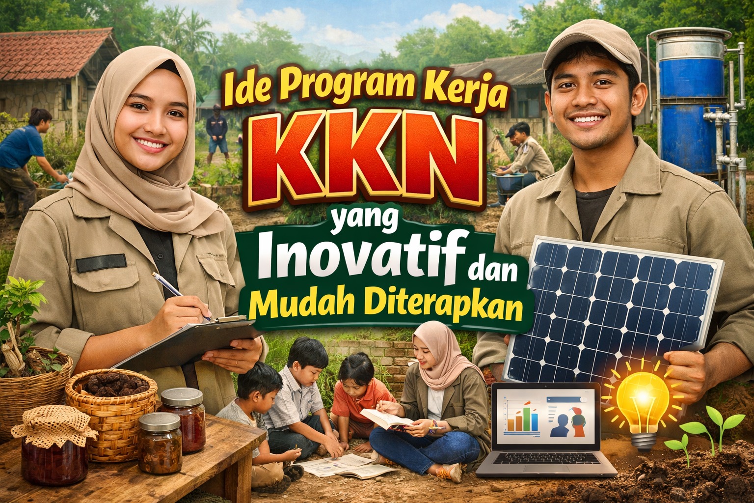 Ide Program Kerja KKN yang Inovatif dan Mudah Diterapkan 