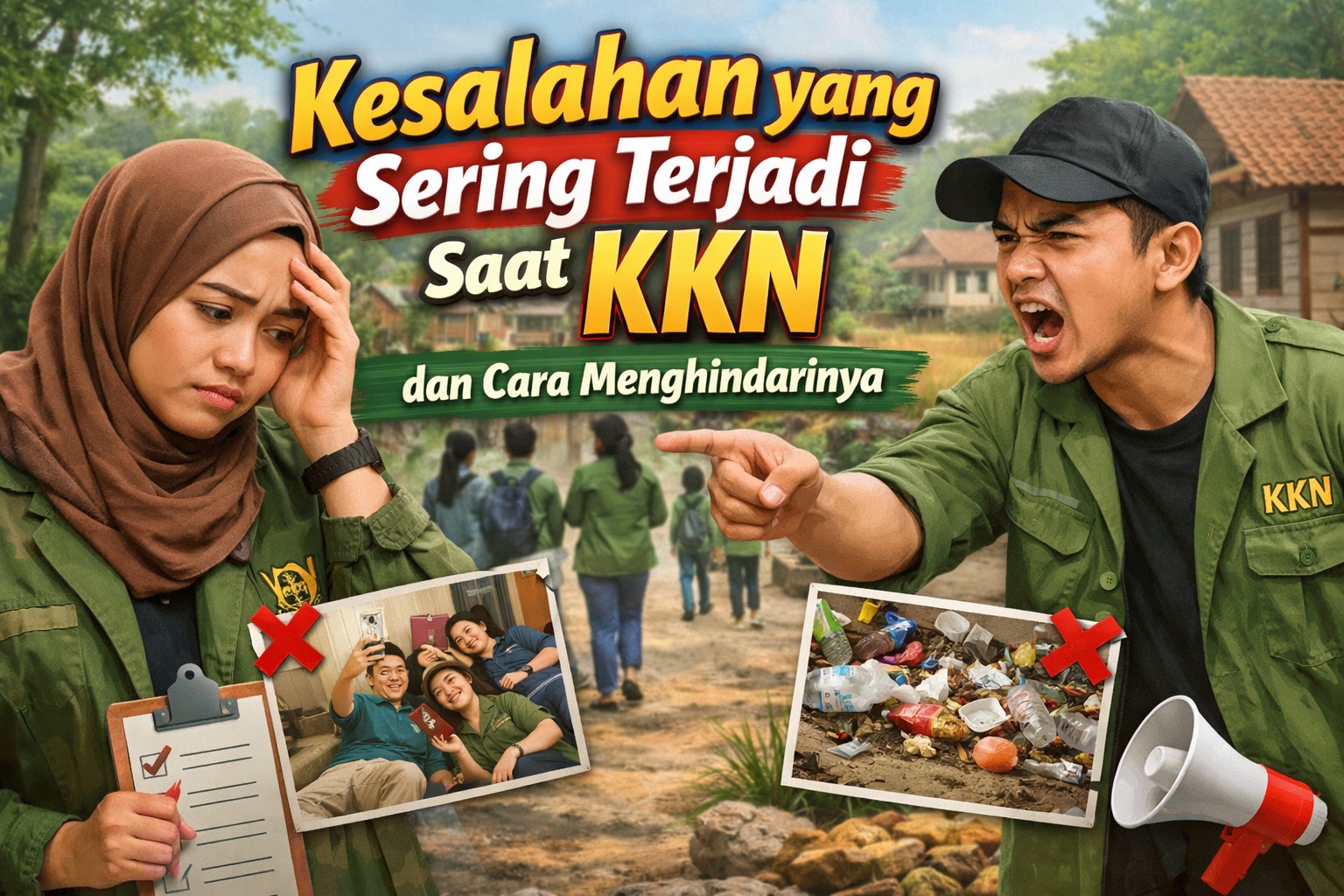 Kesalahan yang Sering Terjadi Saat KKN dan Cara Menghindarinya