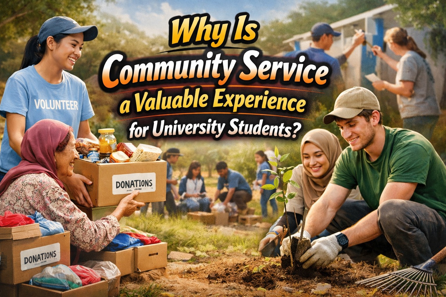 Why Is Community Service a Valuable Experience for University Students?