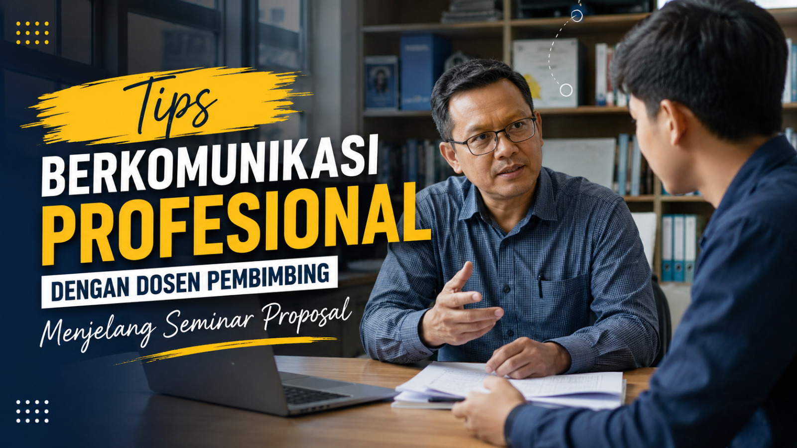 Tips Berkomunikasi Profesional Dengan Dosen Pembimbing Menjelang Seminar Proposal