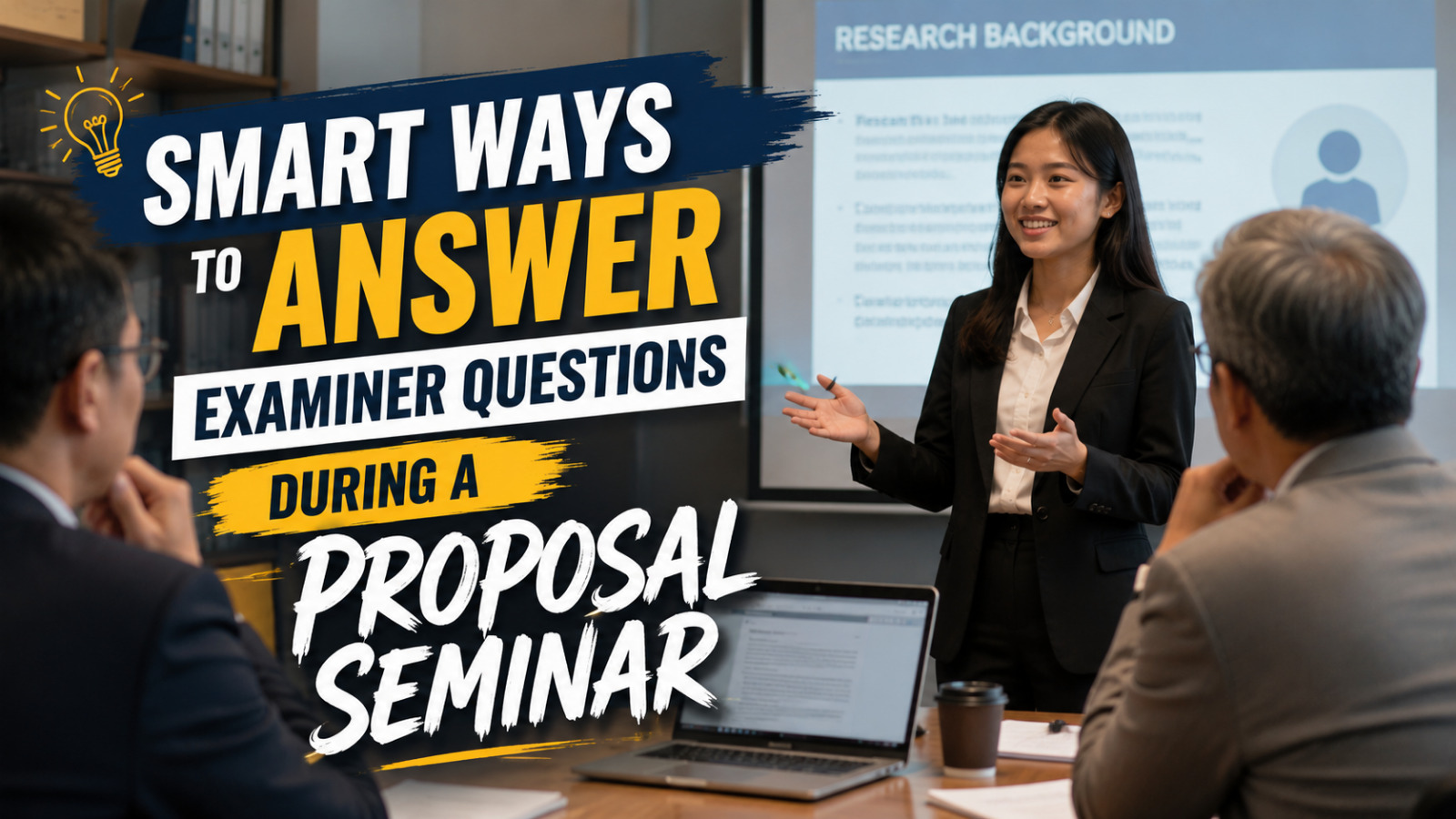 Smart Ways To Answer Examiner Questions During A Proposal Seminar