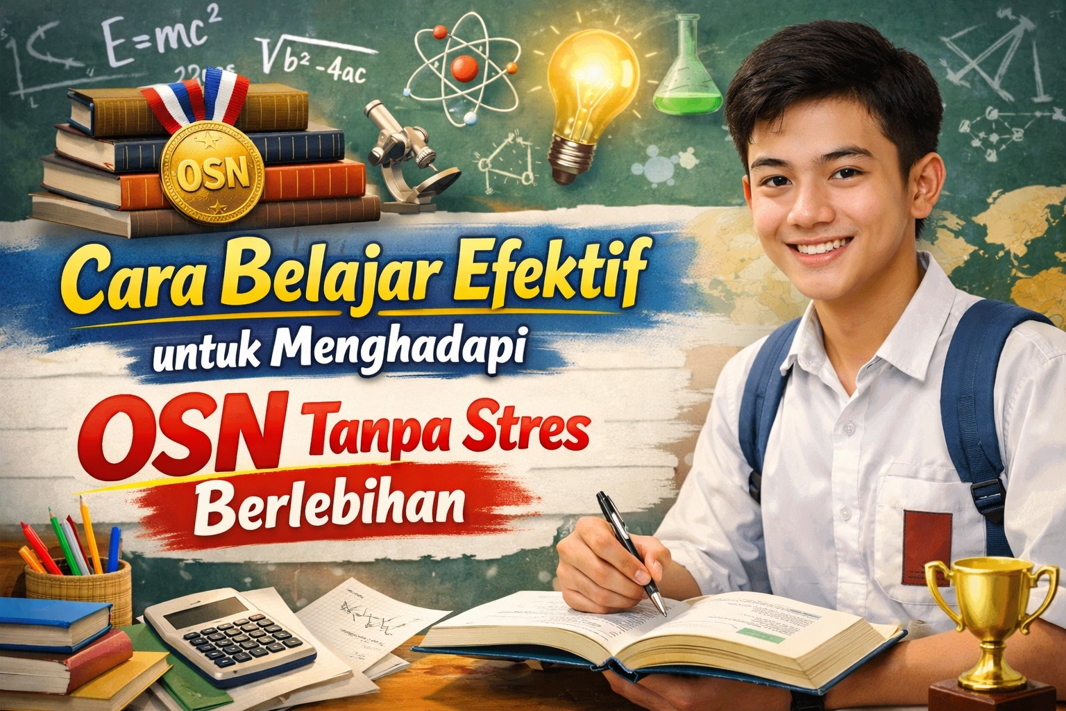 Cara Belajar Efektif untuk Menghadapi OSN Tanpa Stres Berlebihan