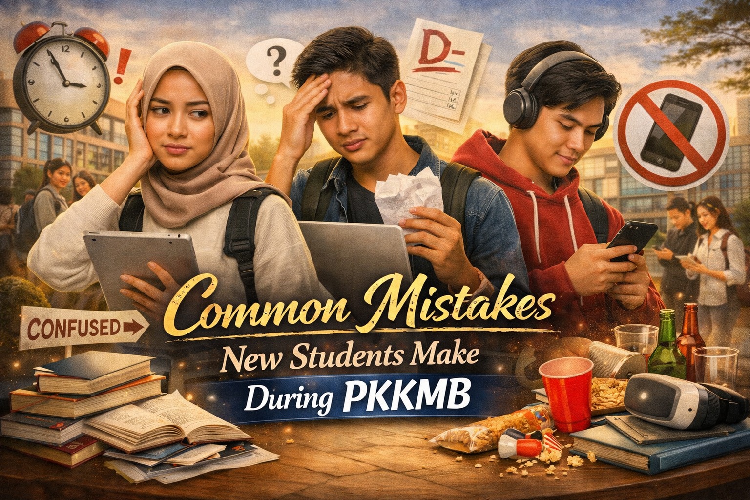 Common Mistakes New Students Make During PKKMB