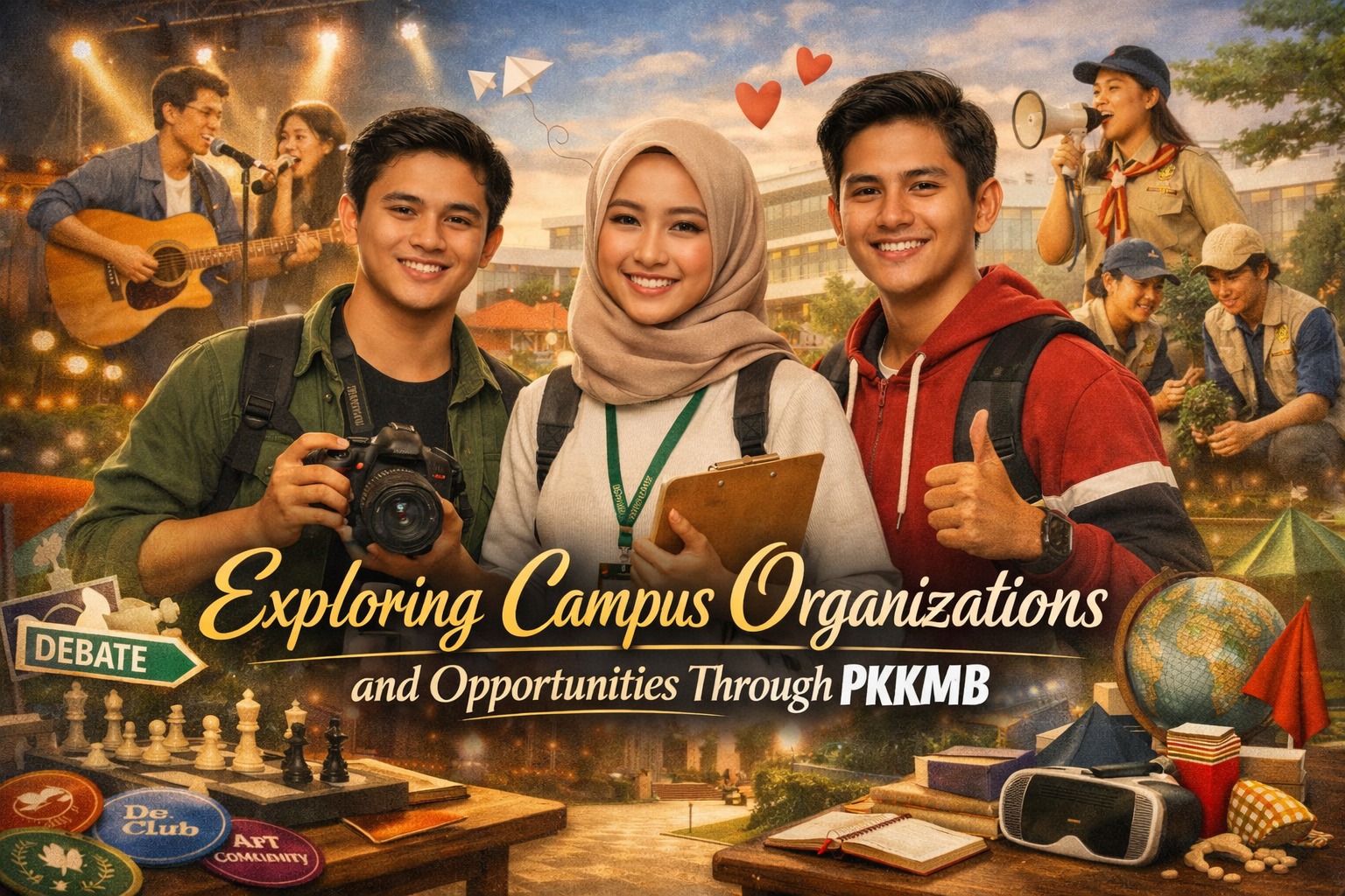 Exploring Campus Organizations and Opportunities Through PKKMB