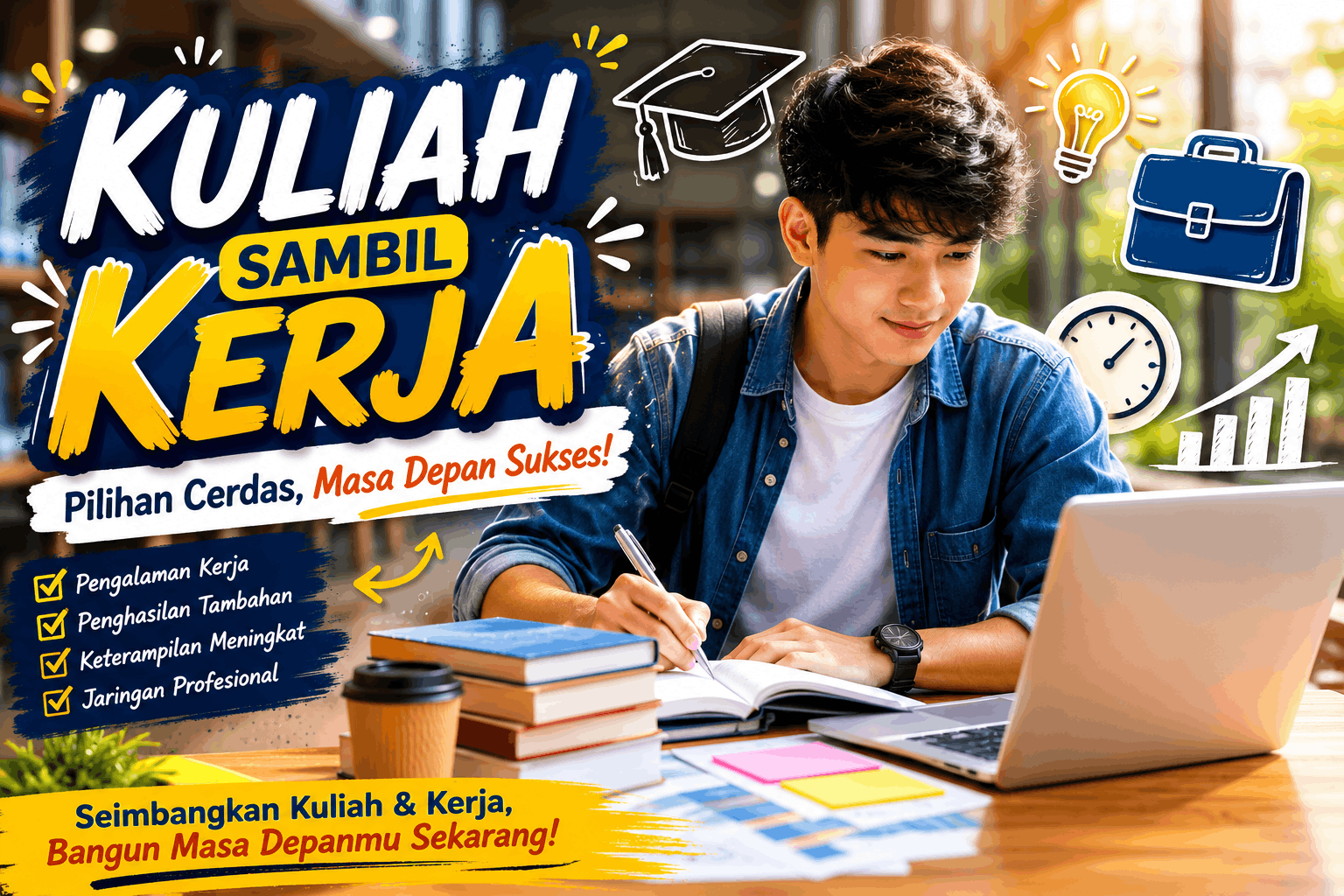 Kuliah Sambil Kerja, Strategi Mahasiswa Membangun Masa Depan