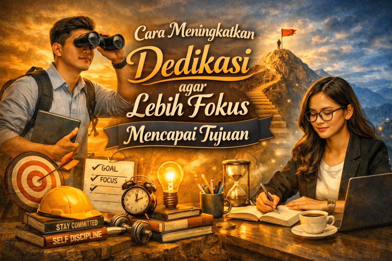 Cara Meningkatkan Dedikasi agar Lebih Fokus Mencapai Tujuan