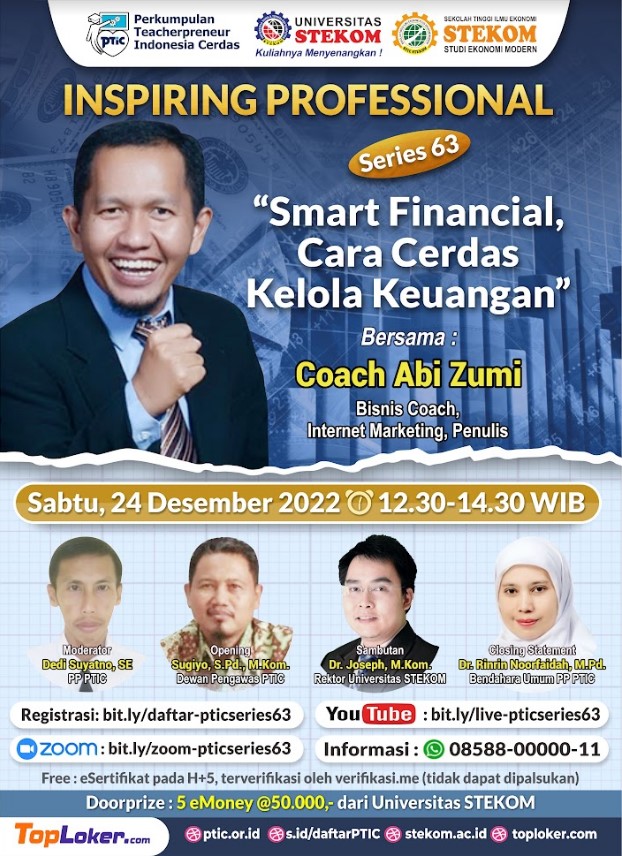 INSPIRING PROFESSIONAL Smart Financial, Cara Cerdas Kelola Keuangan