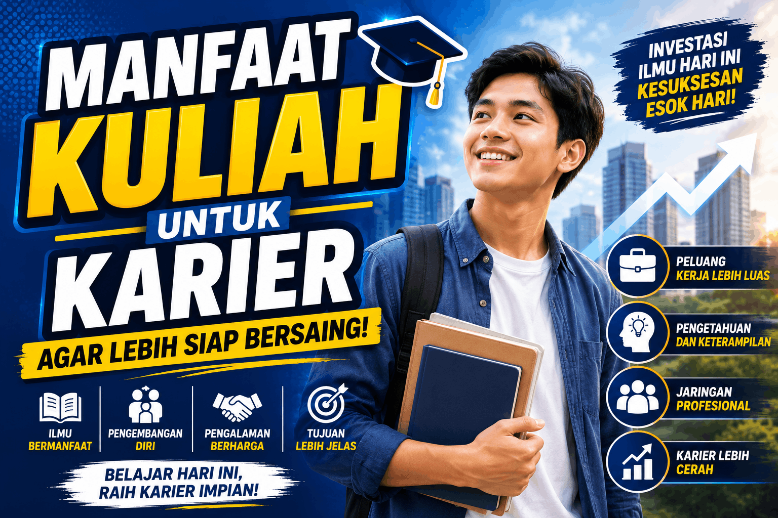 Manfaat Kuliah untuk Karier Agar Lebih Siap Bersaing