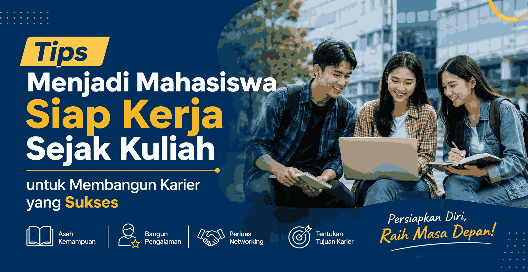 Tips Menjadi Mahasiswa Siap Kerja Sejak Kuliah untuk Membangun Karier yang Sukses