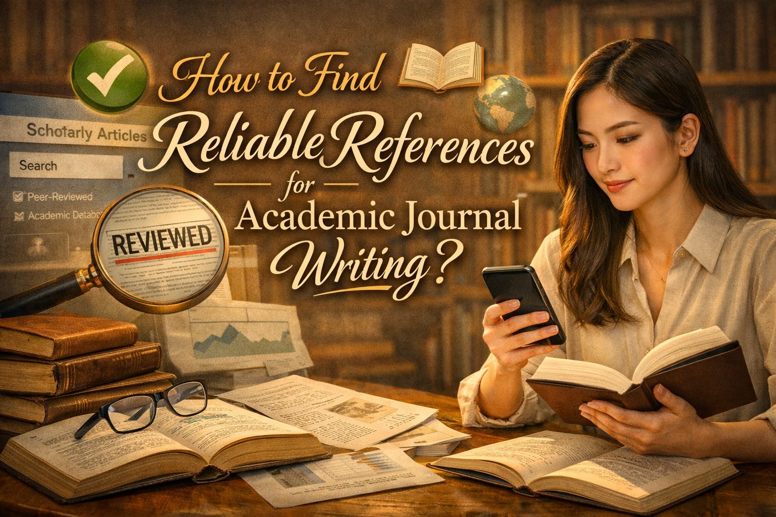 How to Find Reliable References for Academic Journal Writing?