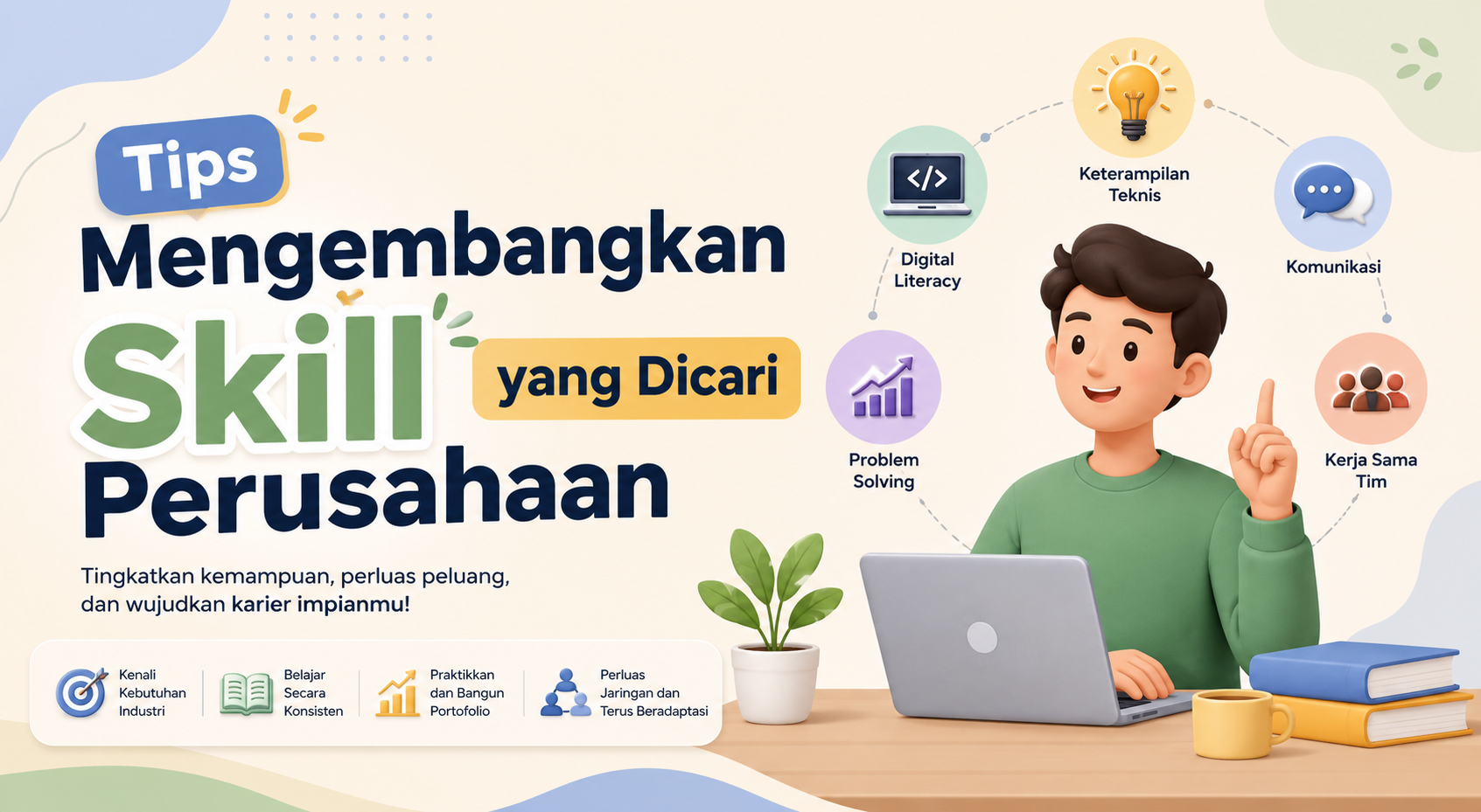 Tips Mengembangkan Skill yang Dicari Perusahaan
