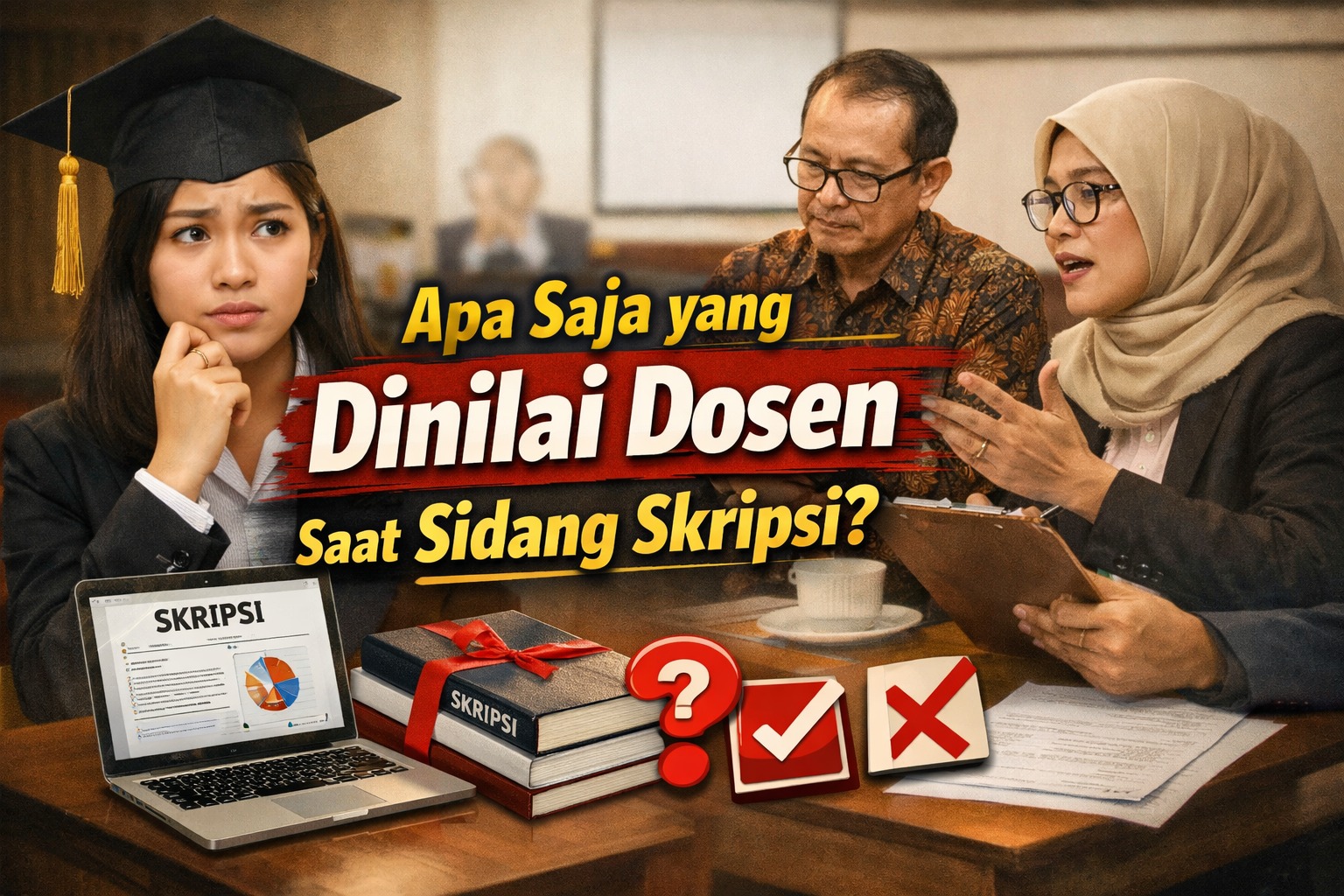 Apa Saja yang Dinilai Dosen Saat Sidang Skripsi?