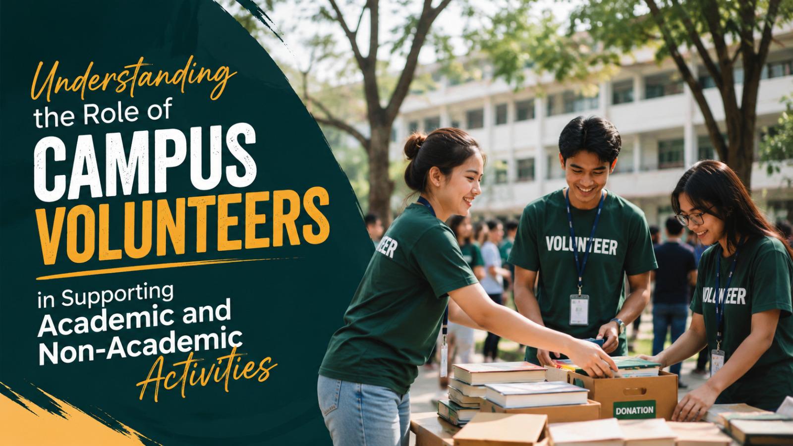 Understanding The Role Of Campus Volunteers In Supporting Academic And Non-Academic Activities