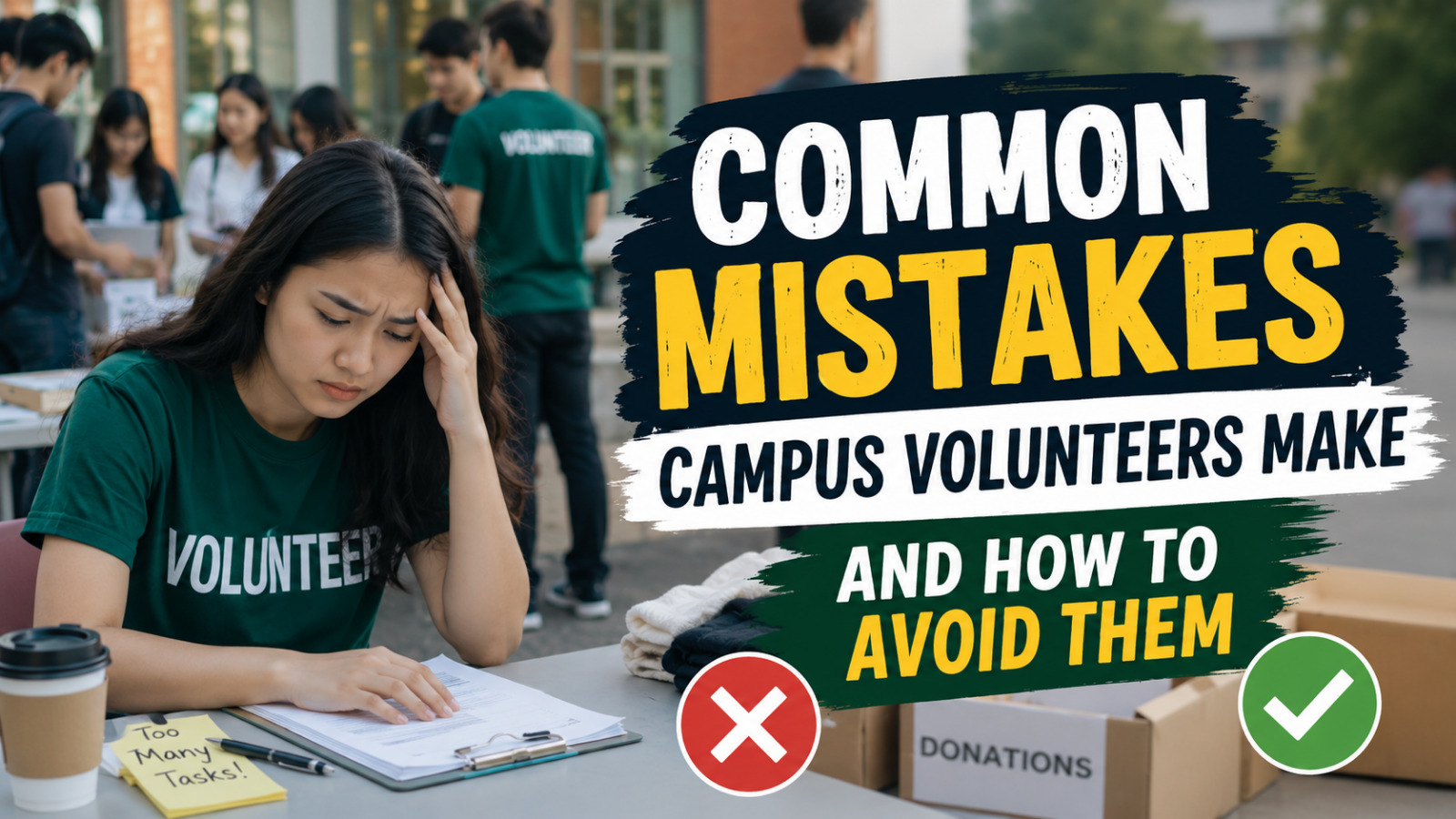 Common Mistakes Campus Volunteers Make And How To Avoid Them