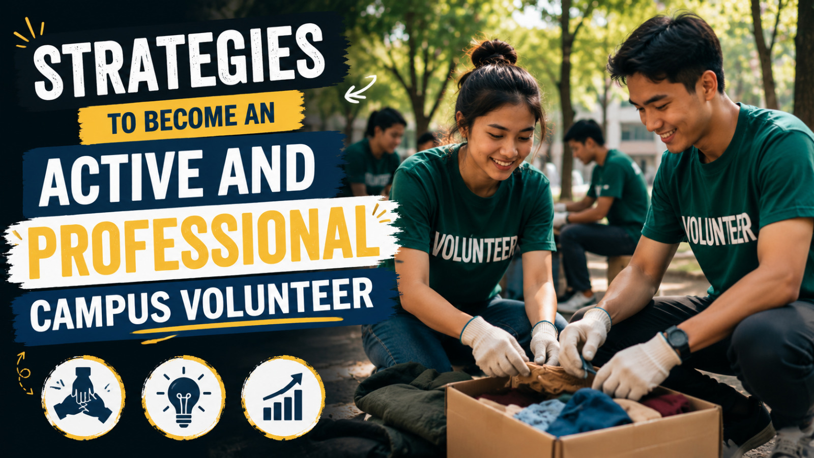 Strategies To Become An Active And Professional Campus Volunteer