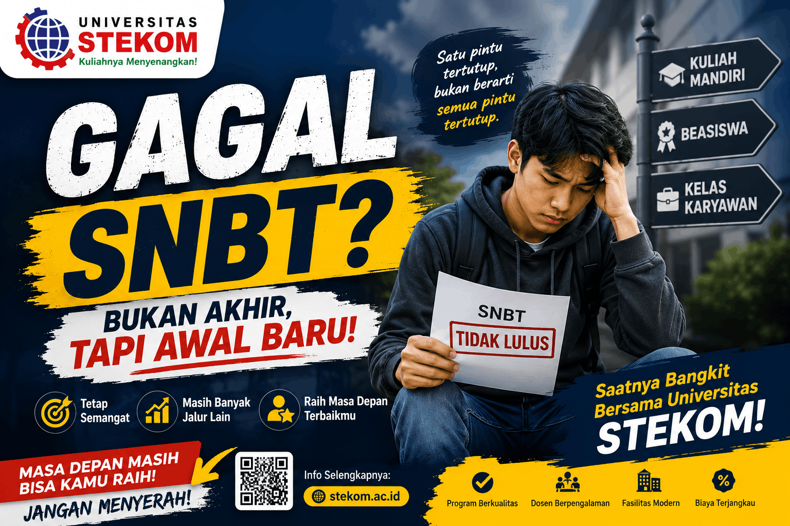 Pilihan Terbaik Setelah Gagal SNBT untuk Tetap Melanjutkan Pendidikan