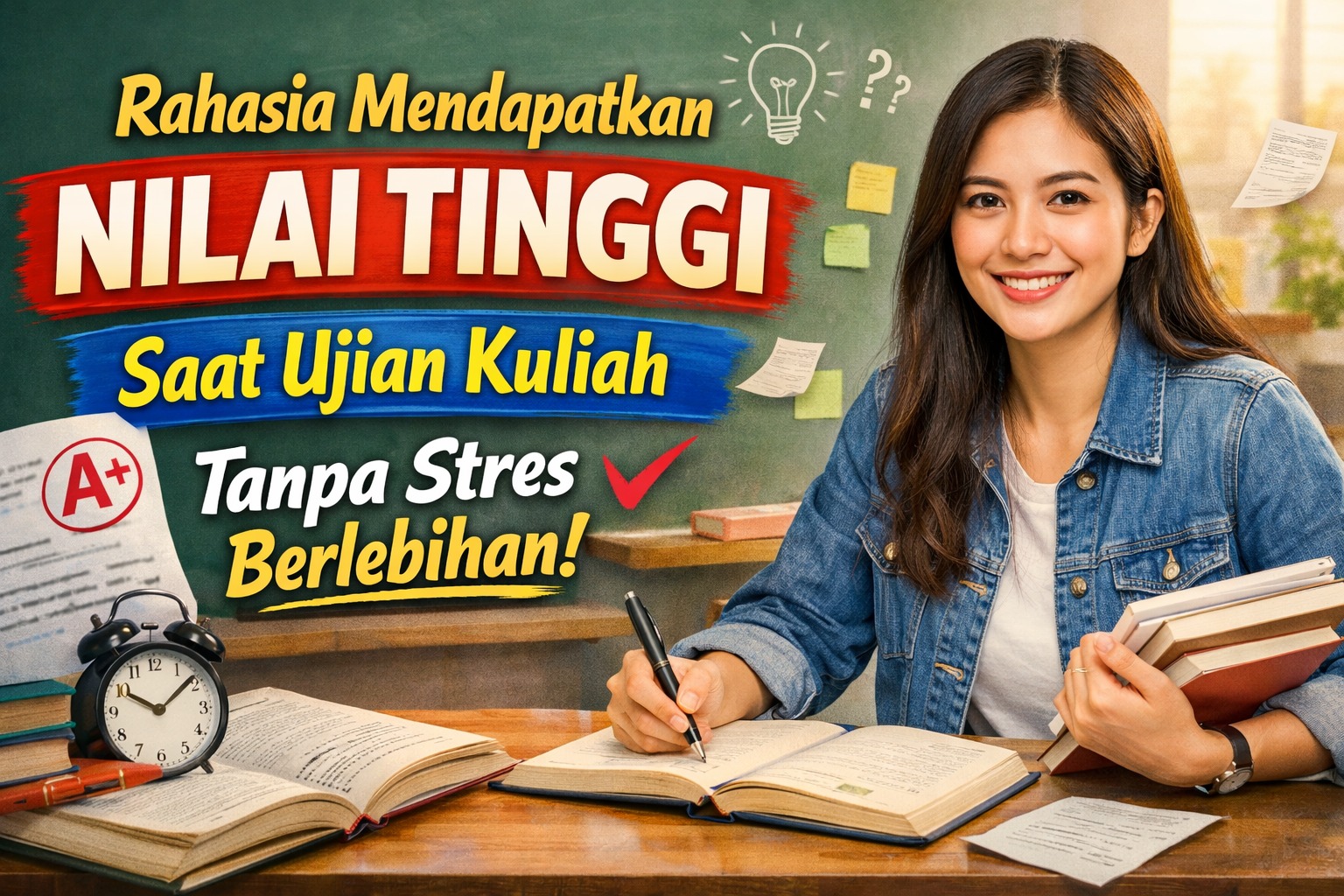 Rahasia Mendapatkan Nilai Tinggi Saat Ujian Kuliah Tanpa Stres Berlebihan