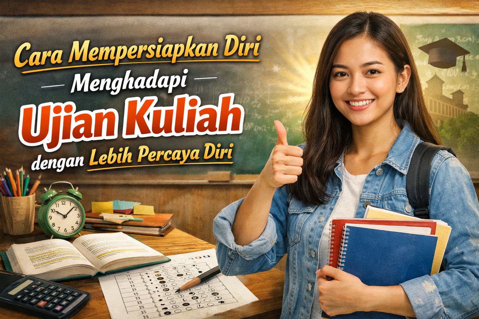 Cara Mempersiapkan Diri Menghadapi Ujian Kuliah dengan Lebih Percaya Diri