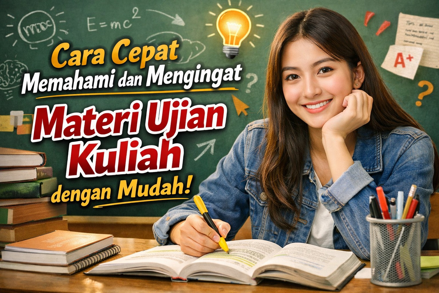 Cara Cepat Memahami dan Mengingat Materi Ujian Kuliah dengan Mudah