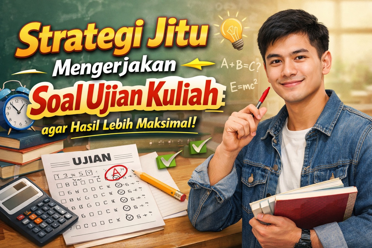 Strategi Jitu Mengerjakan Soal Ujian Kuliah agar Hasil Lebih Maksimal