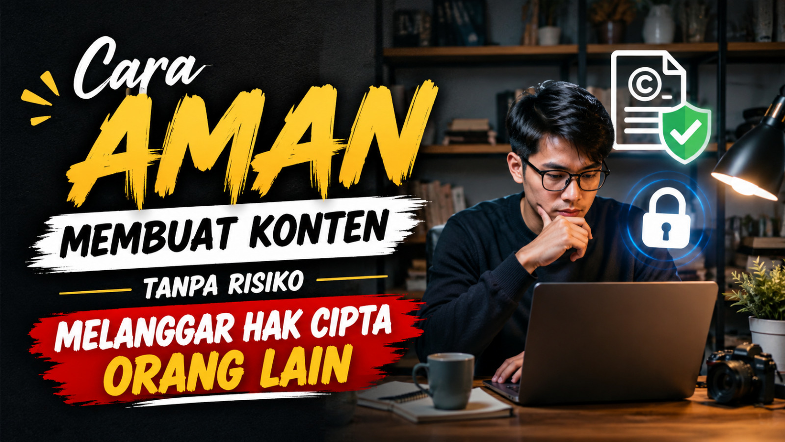 Cara Aman Membuat Konten Tanpa Risiko Melanggar Hak Cipta Orang Lain
