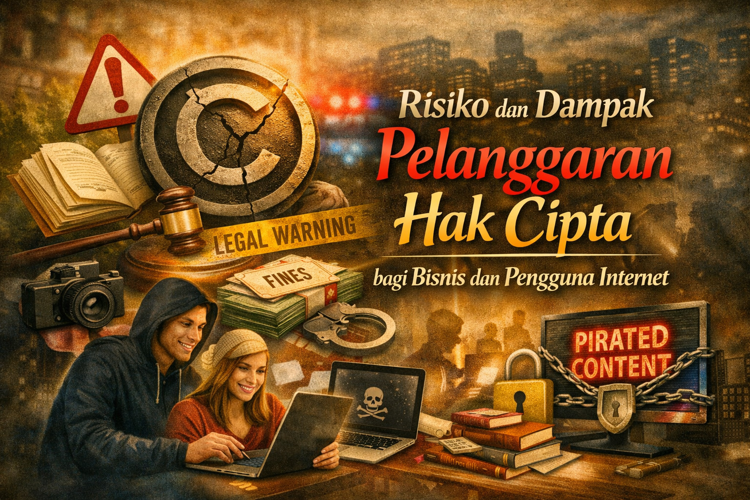 Risiko Dan Dampak Pelanggaran Hak Cipta Bagi Bisnis Dan Pengguna Internet