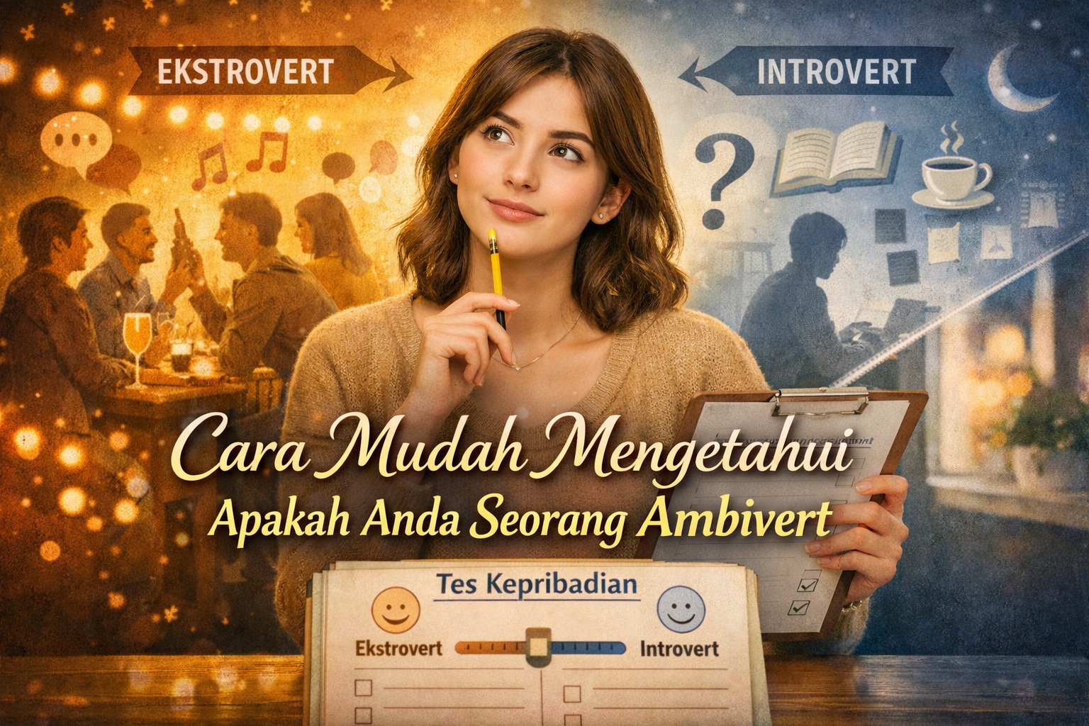 Cara Mudah Mengetahui Apakah Anda Seorang Ambivert