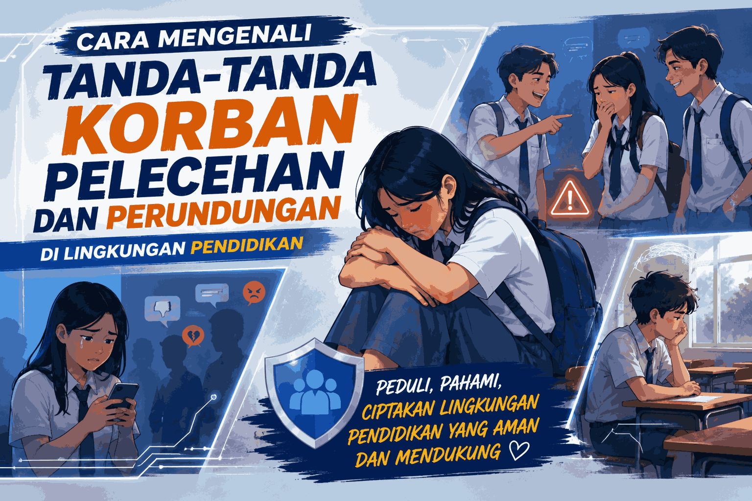 Cara Mengenali Tanda-Tanda Korban Pelecehan dan Perundungan di Lingkungan Pendidikan
