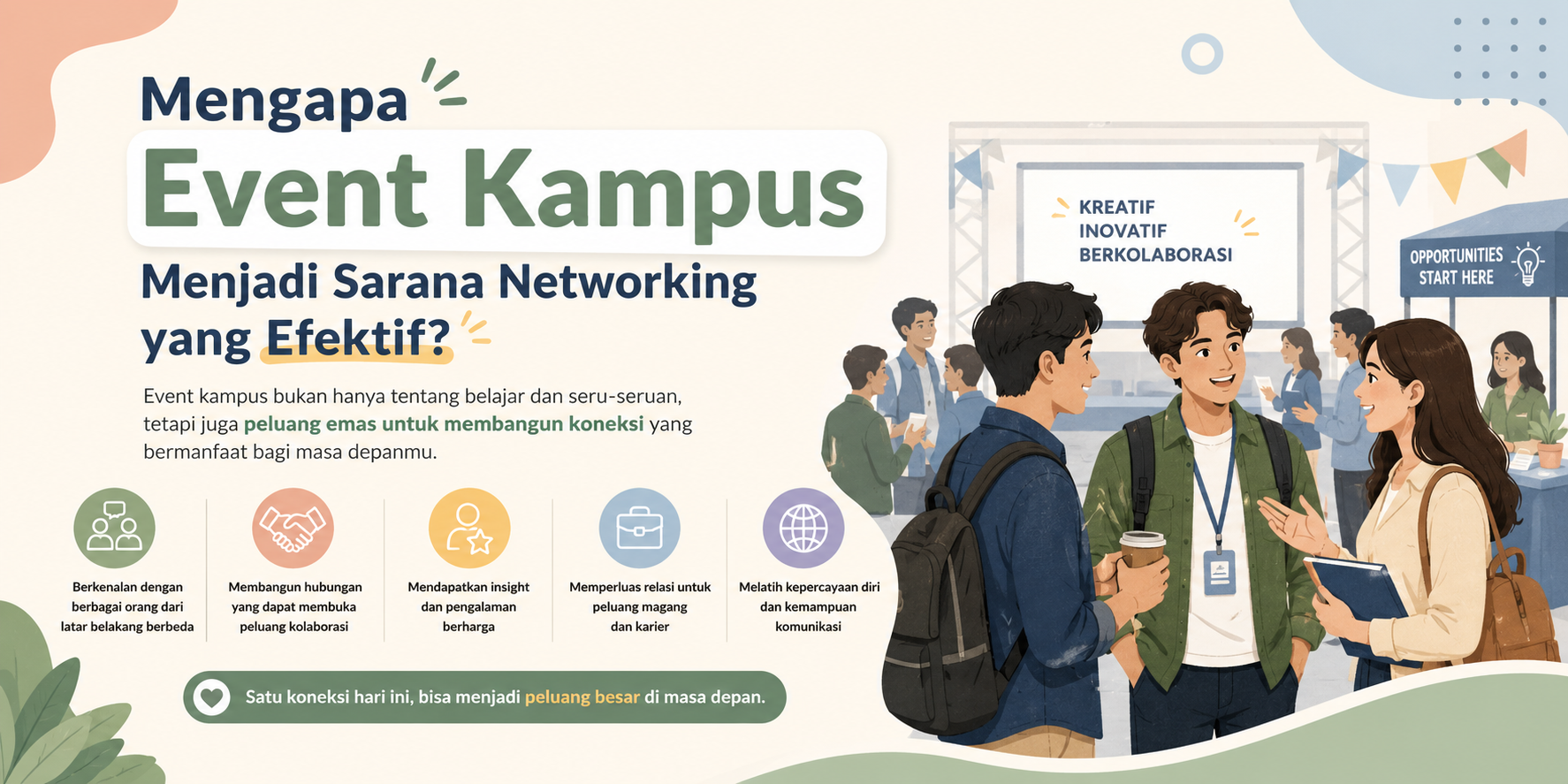Mengapa Event Kampus Menjadi Sarana Networking yang Efektif?