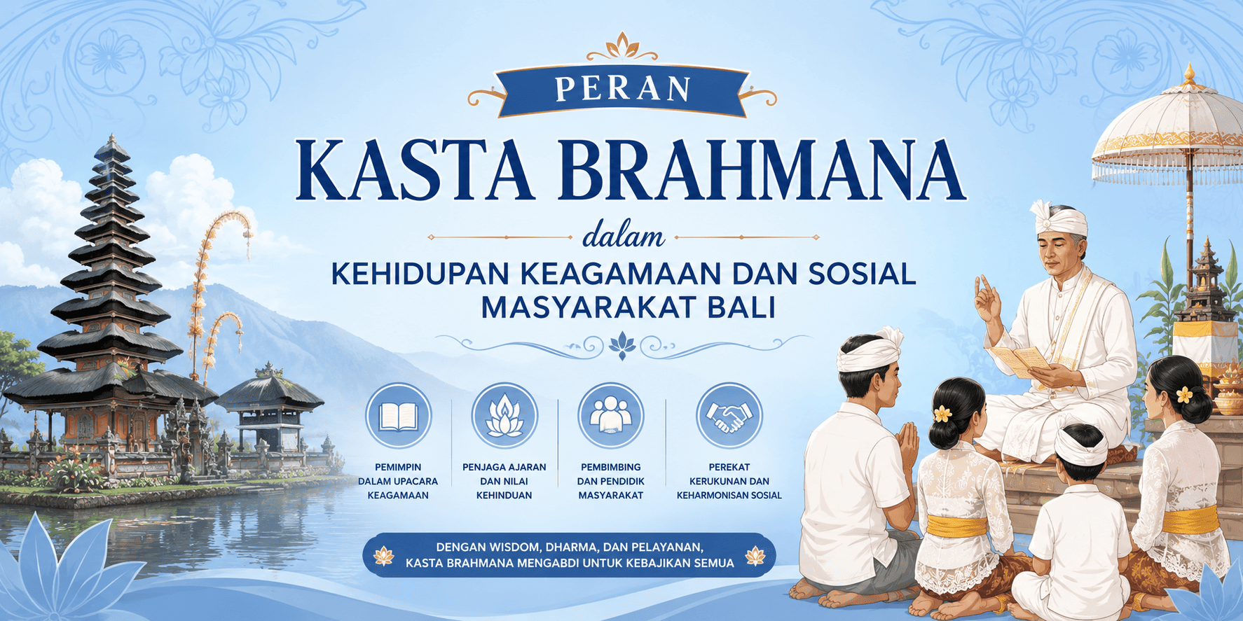 Peran Kasta Brahmana dalam Kehidupan Keagamaan dan Sosial Masyarakat Bali