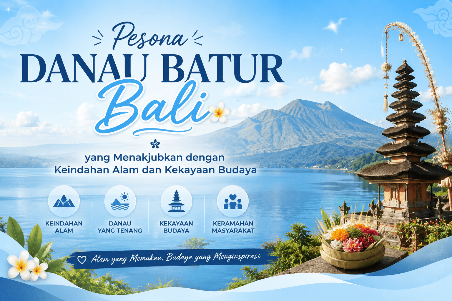 Pesona Danau Batur Bali yang Menakjubkan dengan Keindahan Alam dan Kekayaan Budaya