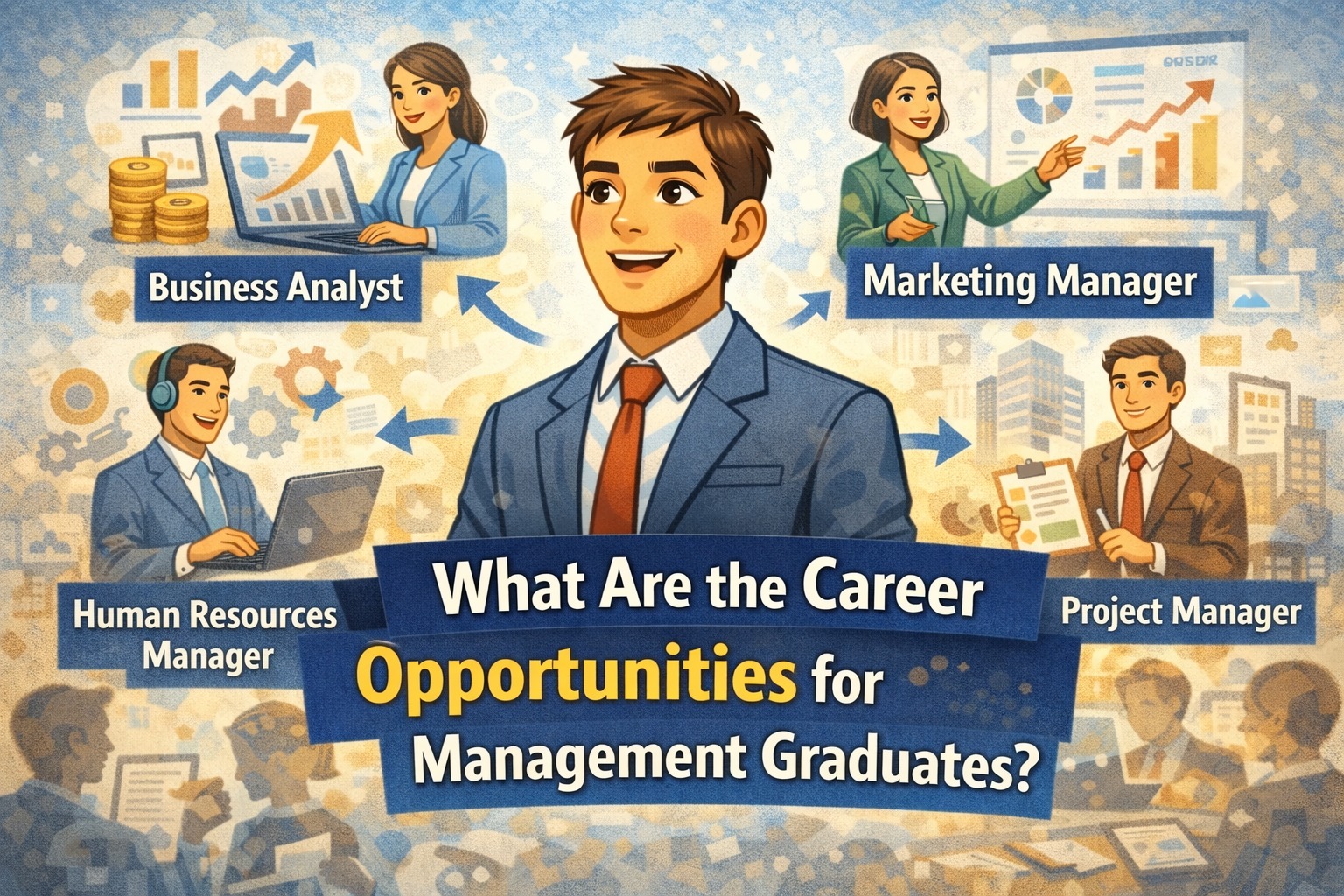 What are the career opportunities for management graduates?