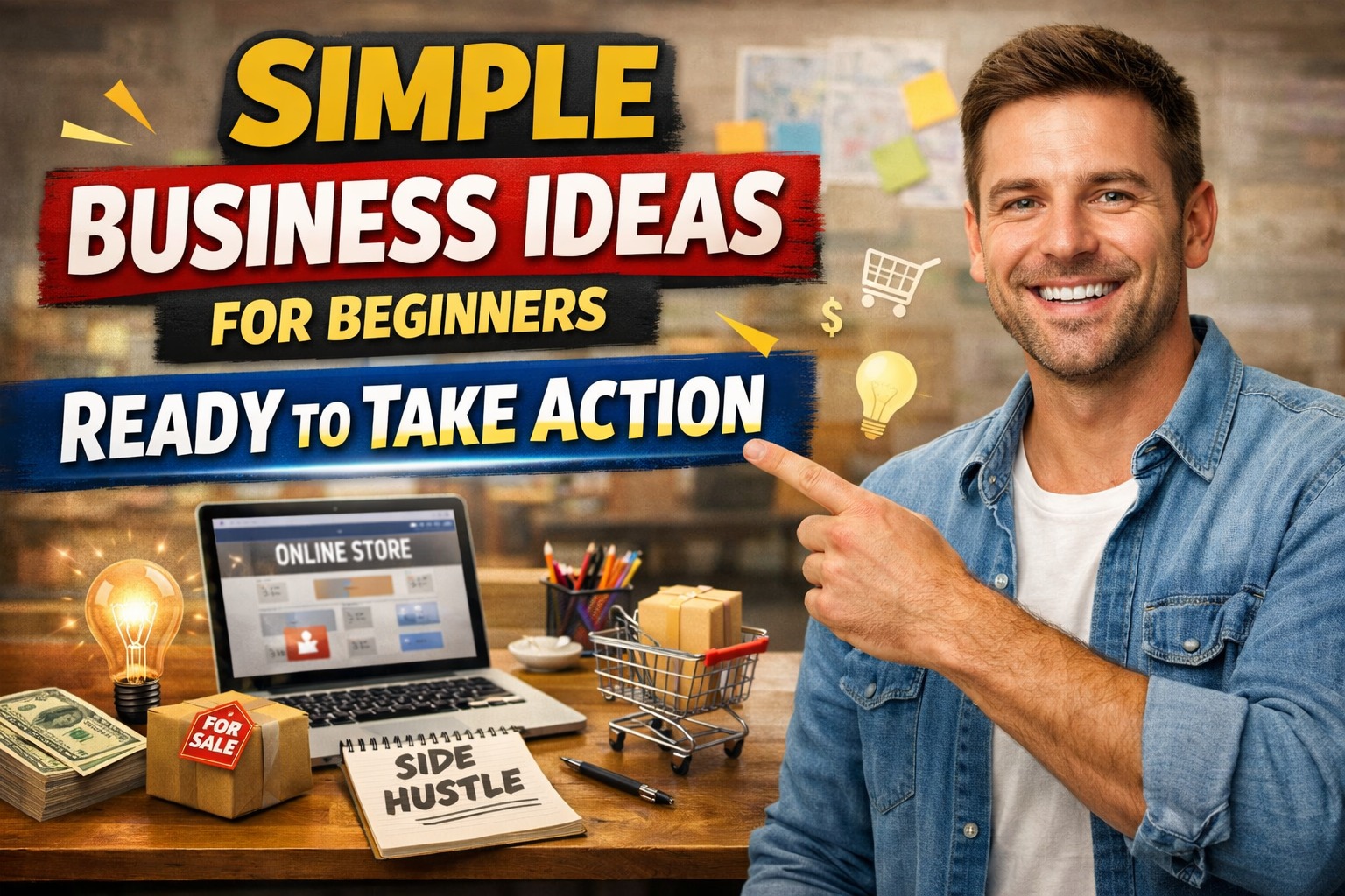Simple Business Ideas for Beginners Ready to Take Action