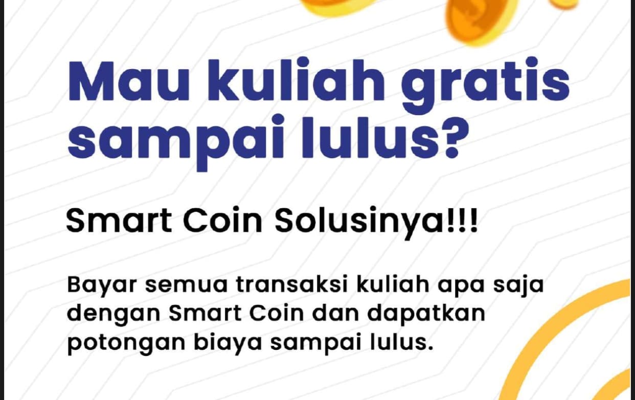 Cuma Ada di Universitas STEKOM!! SMART COIN Bikin Kuliahmu GRATIS Sampai Lulus