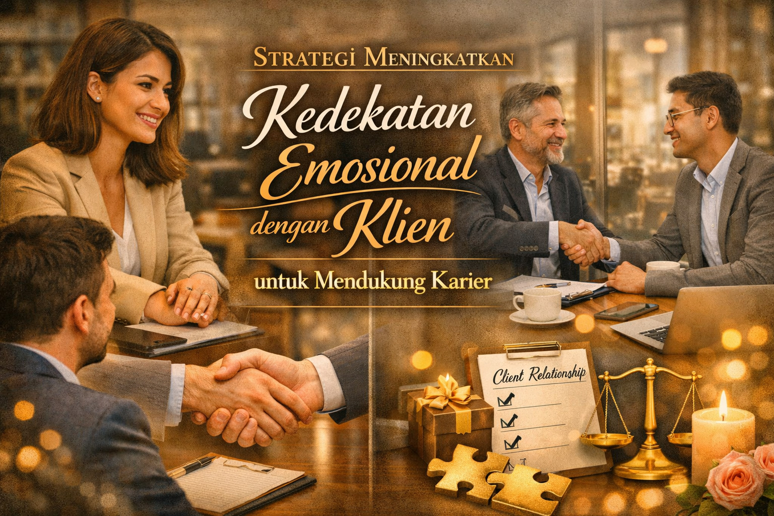 Strategi Meningkatkan Kedekatan Emosional Dengan Klien Untuk Mendukung Karier