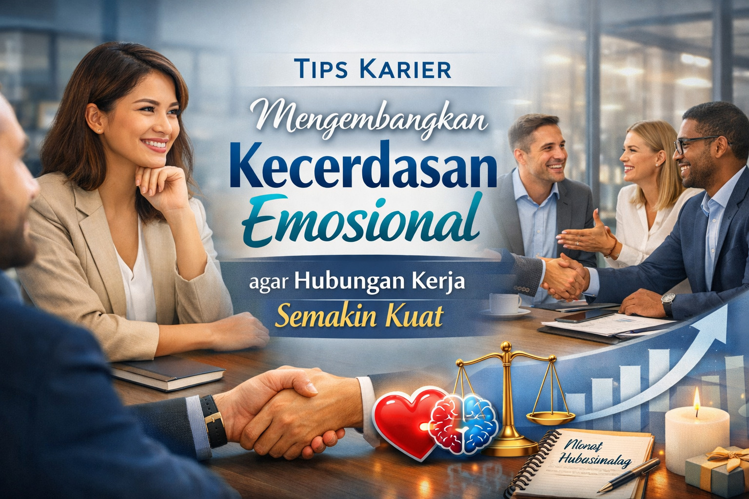 Tips Karier Mengembangkan Kecerdasan Emosional agar Hubungan Kerja Semakin Kuat